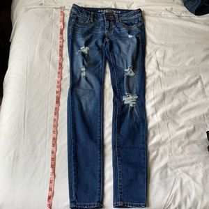 American Eagle Blue Skinny Jeans Size 2 / Small